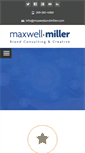 Mobile Screenshot of maxwellandmiller.com